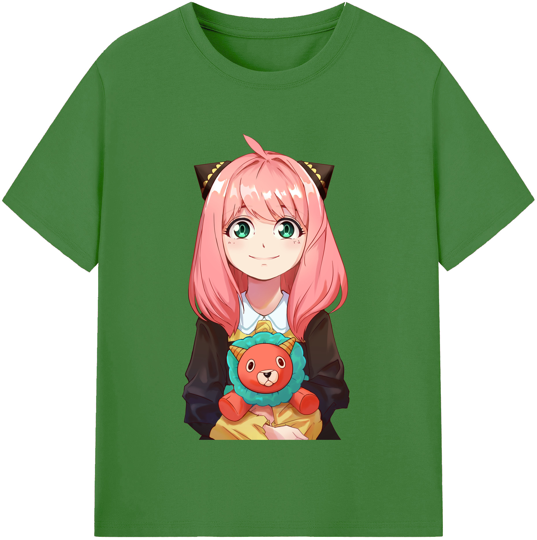 （画像用） SPY×FAMILY间谍家家酒 レディースカジュアルプリントTシャツ（綿100％）